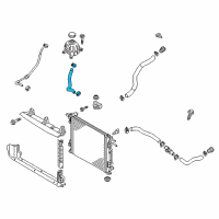 OEM 2021 Hyundai Tucson Hose & Clamp Assembly Diagram - 25450-D9000