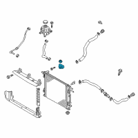 OEM Kia Bracket Assembly-Radiator Diagram - 25333D9000