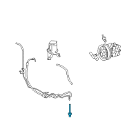 OEM 2008 Toyota 4Runner Return Tube Diagram - 44416-60370