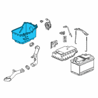 OEM Acura BLACK BOX Diagram - 31523-TJB-A02