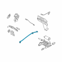 OEM 2005 Mercury Mariner Connector Tube Diagram - 1S7Z-9E470-AA