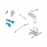 OEM Mercury Mariner Vacuum Valve Diagram - 5M6Z-9E441-BA