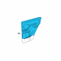 OEM 2002 Chevrolet Tahoe ARMREST, Armrest Diagram - 15757906