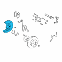 OEM Scion tC Splash Shield Diagram - 47782-12240