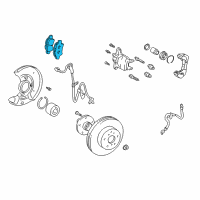 OEM 2005 Scion tC Front Pads Diagram - 04465-21030