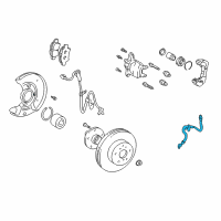 OEM Scion Brake Hose Diagram - 90947-02D33