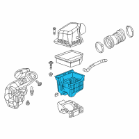 OEM 2015 Dodge Dart Body-Air Cleaner Diagram - 68102372AB