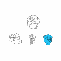 OEM 2019 Toyota 4Runner Power Outlet Diagram - 85530-35070