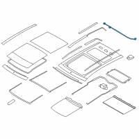 OEM 2012 Ford Edge Motor Diagram - AT4Z-15A657-A