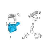 OEM Infiniti Body Assembly-Air Cleaner Diagram - 16528-JK20A