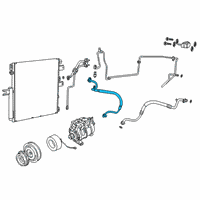 OEM 2022 Ram 3500 Line-A/C Discharge Diagram - 68363154AB