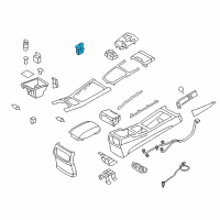 OEM 2013 Hyundai Genesis Switch Assembly-Front Seat CCS LH Diagram - 93340-3M000-GS