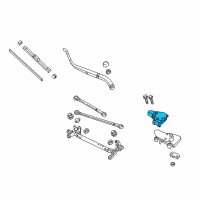 OEM Acura Motor Complete , Front Wip Diagram - 76505-TZ3-A01