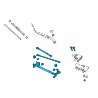 OEM Acura TLX Link Complete , Front Wipe Diagram - 76530-TZ3-A01