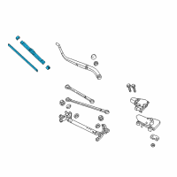 OEM Acura TLX Windshield Wiper Blade (650MM) Diagram - 76620-TZ3-A03