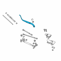 OEM Acura TLX Arm, Windshield Wiper Diagram - 76600-TZ3-A02