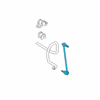 OEM Toyota Highlander Stabilizer Link Diagram - 48820-06040