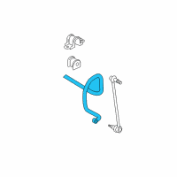 OEM 2005 Toyota Solara Stabilizer Bar Diagram - 48811-AA060