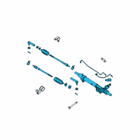 OEM Nissan Frontier Gear & Linkage Diagram - 49001-9BT1A