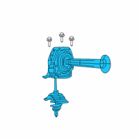 OEM Ram WINCH-Spare Tire Carrier Diagram - 68442378AA