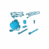 OEM 2005 Honda Element Foglight Kit Diagram - 08V31-SCV-102