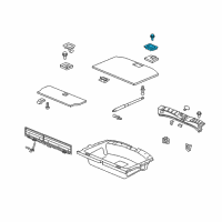 OEM 2011 Acura ZDX Handle Assembly, Rear Lid (Premium Black) Diagram - 84522-SZN-A00ZA