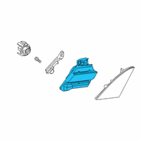 OEM Lexus UX250h Lens & Body, Back-Up Diagram - 81681-76010