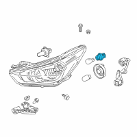 OEM 2020 Chevrolet Spark Socket Diagram - 42453632