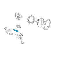 OEM 2008 Jeep Wrangler ADJUSTER-HEADLAMP Horizontal ADJUSTM Diagram - 55078114AB