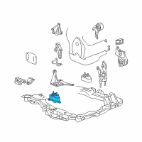 OEM Chevrolet Malibu Front Mount Diagram - 22708433