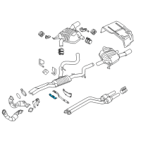 OEM 2010 BMW 135i Clamp Diagram - 18-20-7-553-607