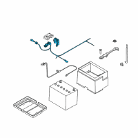 OEM 2004 Infiniti M45 Harness Assy-Engine Diagram - 24077-CR900