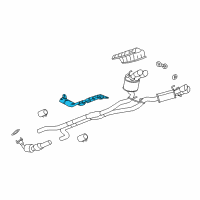 OEM Chevrolet Camaro Heat Shield Diagram - 92199553