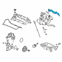 OEM 2021 Honda Accord Gasket, Intake Manifold Diagram - 17105-5K0-A01