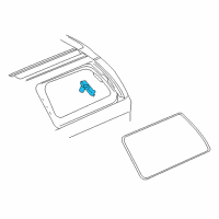 OEM 2004 Chevrolet Trailblazer EXT Actuator Diagram - 15297366