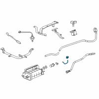 OEM Honda CR-V Tube Assy, Press S Diagram - 17382-T0A-A00