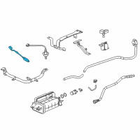 OEM 2014 Honda CR-V Sensor, Oxygen Diagram - 36532-R5A-A01