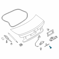 OEM BMW M240i Hex Bolt With Washer Diagram - 07-14-7-219-509