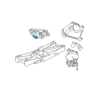 OEM Chrysler 300 Mount-Transmission Diagram - 4578063AG