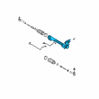 OEM Mercury Gear Assembly Diagram - 7W1Z-3504-BRM