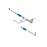 OEM 2005 Ford Crown Victoria Boot Diagram - 3W1Z-3K661-AA