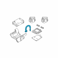 OEM 2001 Pontiac Sunfire Crankshaft Sensor Diagram - 24575636