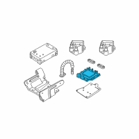 OEM 1995 Buick Century Electronic Ignition Control Module Assembly (W/O Coil) Diagram - 19178831