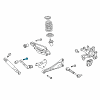 OEM 2011 Toyota RAV4 Upper Control Arm Bolt Diagram - 90119-A0330