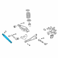 OEM 2018 Toyota RAV4 Shock Diagram - 48531-42410