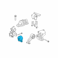 OEM 2009 Dodge Avenger BUSHING-ISOLATOR Diagram - 5085081AB