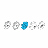 OEM 2012 Ford F-150 Wheel Cap Diagram - 9L3Z-1130-D