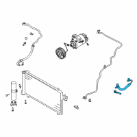 OEM 2008 Nissan 350Z Hose Flexible, High Diagram - 92490-EV00B