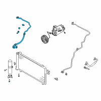 OEM Nissan 350Z Hose-Flexible, Low Diagram - 92480-CD00A