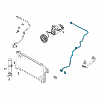 OEM 2008 Nissan 350Z Pipe-Front Cooler, High Diagram - 92440-EV00A